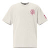 SCFC:Street Embroidered Oversized faded t-shirt - Magenta