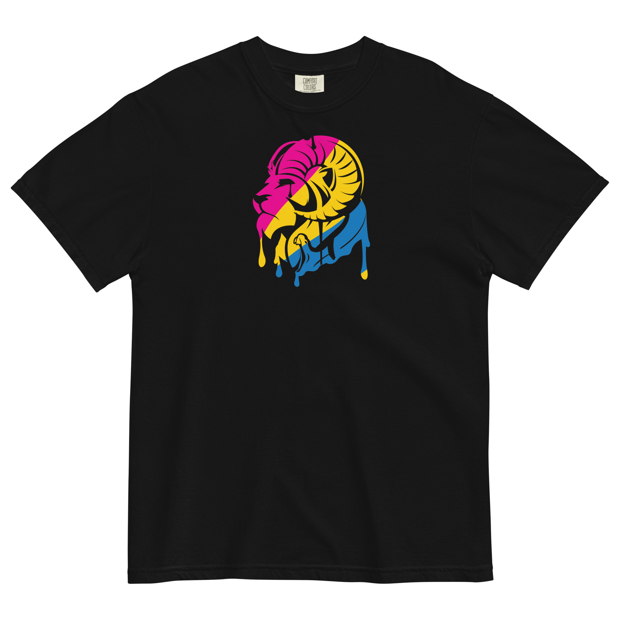SCFC:Street “Bleed These Colors” Unisex garment-dyed heavyweight t-shirt