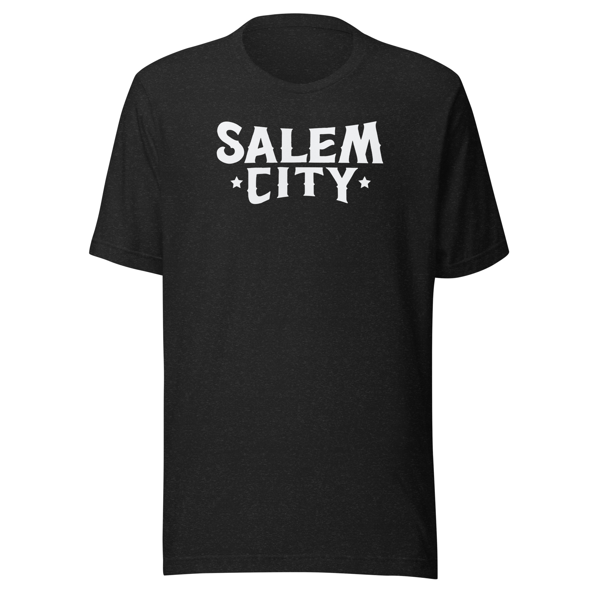 Salem City Wordmark Dark Heather Unisex t-shirt