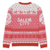 SCFC  "Not so Ugly Holiday Sweater" Knitted crew neck sweater Magenta - Image 16