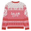 SCFC  "Not so Ugly Holiday Sweater" Knitted crew neck sweater Magenta - Image 18