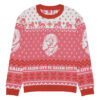 SCFC  "Not so Ugly Holiday Sweater" Knitted crew neck sweater Magenta - Image 17