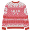 SCFC  "Not so Ugly Holiday Sweater" Knitted crew neck sweater Magenta - Image 2