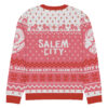 SCFC  "Not so Ugly Holiday Sweater" Knitted crew neck sweater Magenta - Image 12