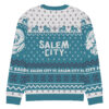SCFC "Not so Ugly Holiday Sweater" Knitted crew neck sweater Cyan - Image 12