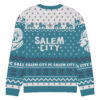 SCFC "Not so Ugly Holiday Sweater" Knitted crew neck sweater Cyan - Image 10