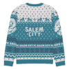 SCFC "Not so Ugly Holiday Sweater" Knitted crew neck sweater Cyan - Image 6